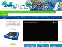 Tablet Screenshot of acuacity.com