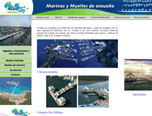 Tablet Screenshot of marinas.acuacity.com